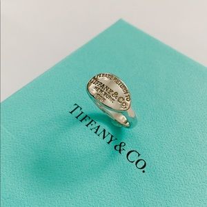 Tiffany ‘Return to Tiffany’ Sterling Silver Ring - 6.5